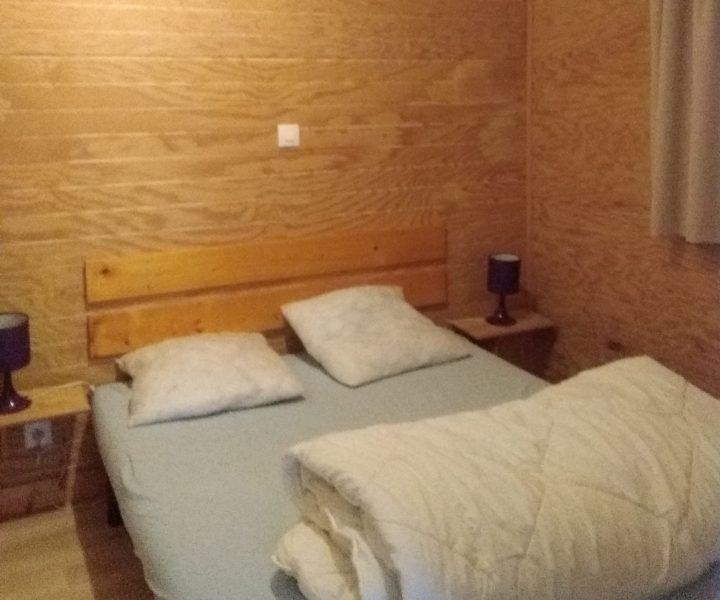 chambre double chalet